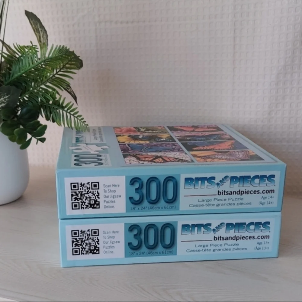 Bits And Pieces Two 300 Large Piece Puzzles